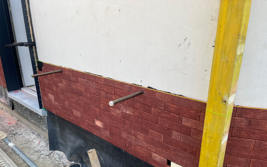 Stonestrips wall twinbond application